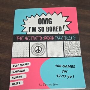 OMG I'm So Bored Activity Book For Teens